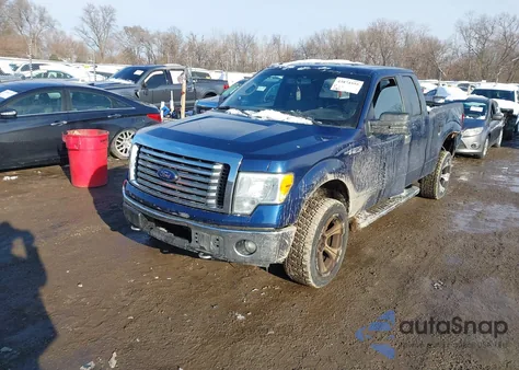 2012 Ford F-150 Xlt from USA, damaged, VIN 1FTFX1EF2CFA68102